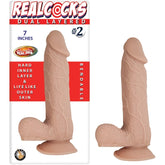 REALCOCKS DUAL LAYERED #2 FLESH 7"
